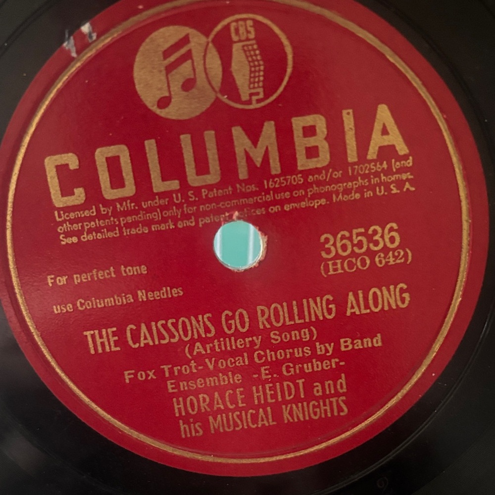 Horace Heidt & Musical Knights, Lamplighter's Serenade"the caissons rolling on